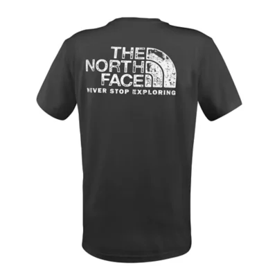 Tee-shirt À Manches Courtes Garçon Blanca Noir THE NORTH FACE