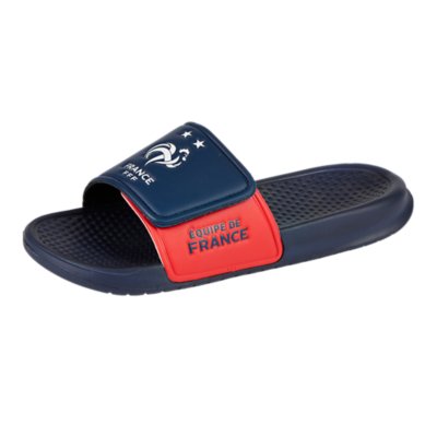 Claquettes FFF Fédération Française De Football Bleues - Collection Officielle