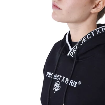 Sweat à Capuche Zippé USA Pro - Femme, Noir, Taille 8, Coton, état Bon