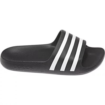 Claquettes De Piscine Enfant Adilette Aqua Noir ADIDAS INTERSPORT - Main Image