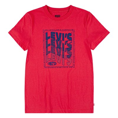 Tee shirt Manches Courtes Gar on LVB WAVY LOGO LEVIS KID