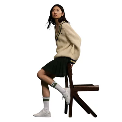 Sneakers Femme Carnaby Platform Blanc LACOSTE INTERSPORT