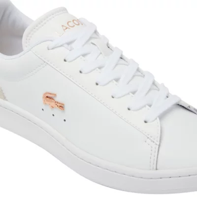 Sneakers Femme Carnaby Set Blanc et rose LACOSTE INTERSPORT