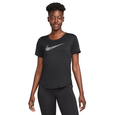 Jogging Homme Nike Swoosh Noir et Blanc - Respirant - Manches