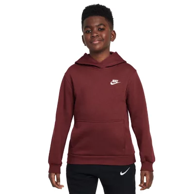 Sweatshirt À Capuche Enfant Sportswear Club Fleece Marron NIKE