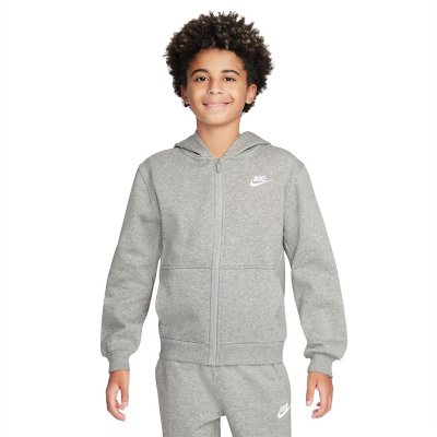 Sweat zippé à capuche molleton rayé marron bébé garçon | Okaïdi & Obaïbi