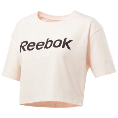 tee shirt reebok femme orange
