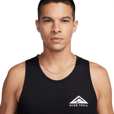 Tee-shirt De Running Sans Manche Homme Dri-FIT Trail Solid Tank NIKE
