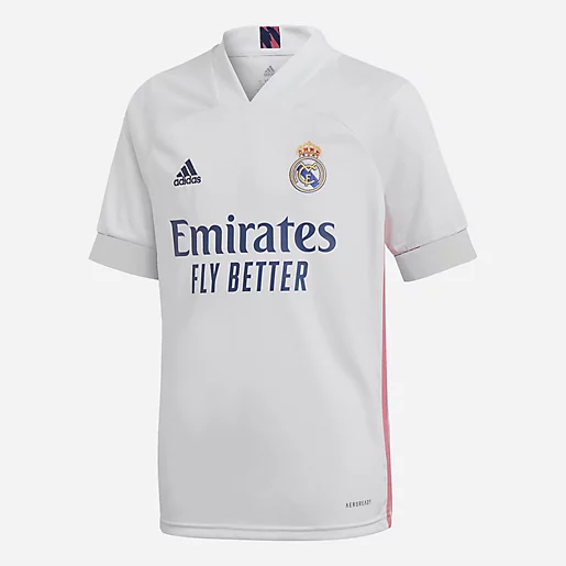 Maillot Homme Domicile Real Madrid 20/21 BLANC ADIDAS - INTERSPORT