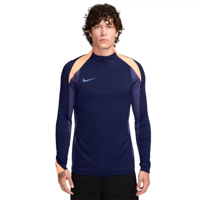 Haut D'entraînement De Football Homme Dri-FIT Bleu et orange NIKE - Main Image
