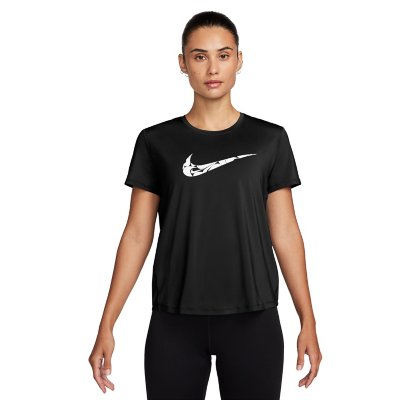 Nike Tee Shirt De Running A Manches Courtes Femme Dri Fit One Swoosh