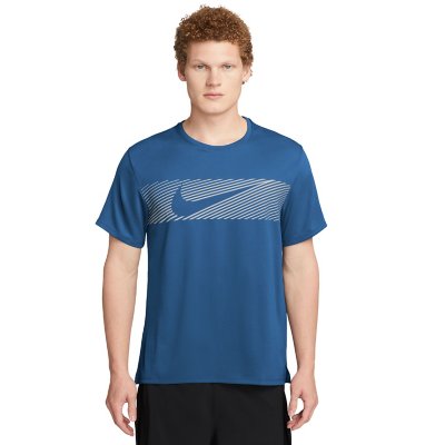 Tee shirt De Running A Manches Courtes Homme Miler Flash Dri FIT UV NIKE INTERSPORT