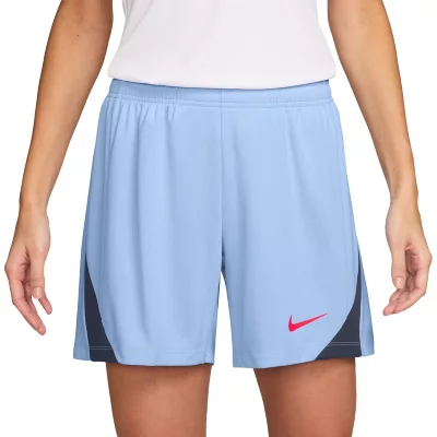 Short De Football Femme Dri-FIT Strike Bleu et noir NIKE INTERSPORT
