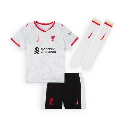 ensemble de football enfant liverpool fc 2024/25 stadium 3e tenue