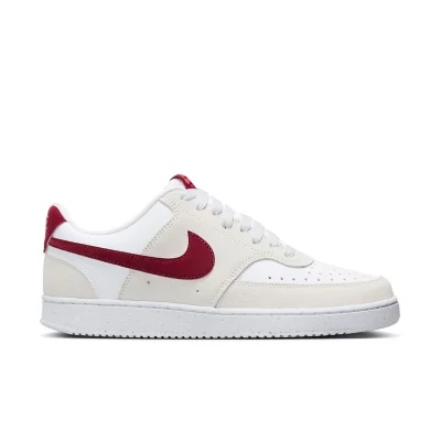 Sneakers Femme Court Vision Low Blanc et rouge NIKE INTERSPORT