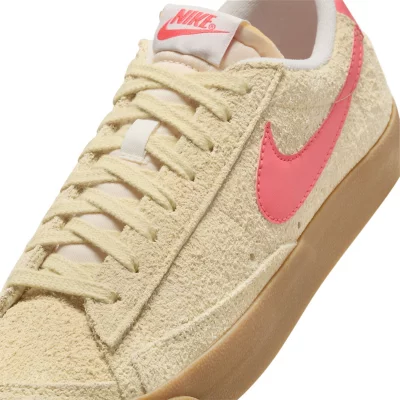 red stardust nike blazer low plant color