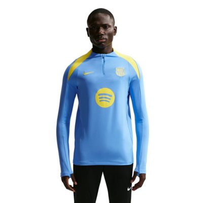 haut d'entraînement de football homme fc barcelone strike 4e tenue