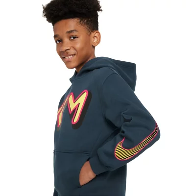 Sweat Enfant à Capuche Imprimé 3D Mbappé - Manches Longues, Polyester - Cadeau Foot Garçon Fille 6-12 Ans