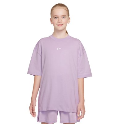 Tee-shirt À Manches Courtes Fille Sportswear Rose NIKE INTERSPORT