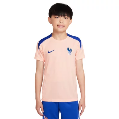 Maillot D'entraînement De Football Enfant FFF Strike Orange et