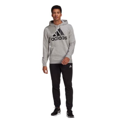 survetement adidas gris et noir