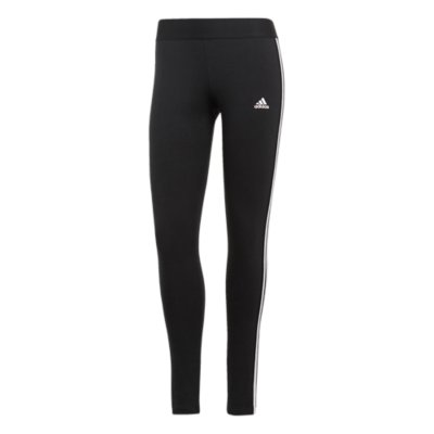 Legging sport pour femme - Pantalon moulant à bande - Couleur Noir