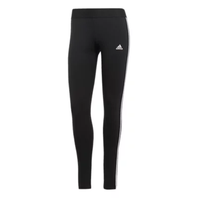 Legging Femme Loungewear Essentials 3-Stripes Noir ADIDAS INTERSPORT