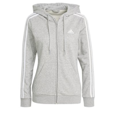 Sweatshirt zippe a capuche femme W 3S Ft Fz Hd ADIDAS