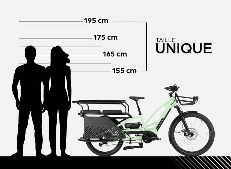 Taille unique de 155 cm à 195 cm