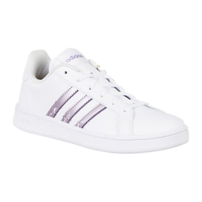 Converse basse outlet blanche femme intersport