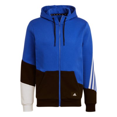 Sweat zippé homme adidas sale