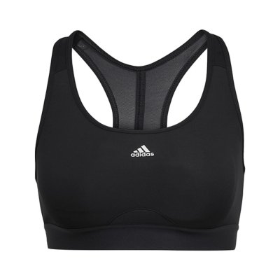 Brassière Fitness maintien léger 100 Noire - Noir - Domyos - Décathlon