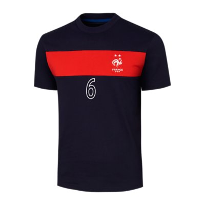 Maillot Om Equipe De FRANCE De Football T-Shirt FFF - Paul Pogba
