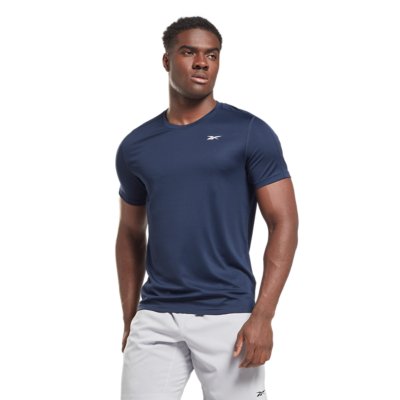 Reebok t shirt clearance homme bleu