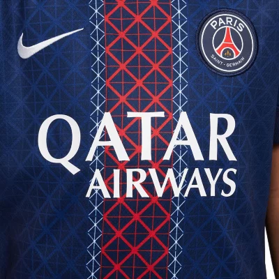 Maillot Match PSG Jordan 2025 blanc Avec une étoile