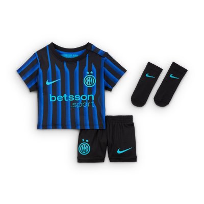 ensemble de football bébé inter milan stadium domicile 25/26