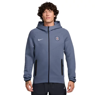 Sweatshirt de football homme Paris Saint-Germain Tech Fleece Windrunner NIKE