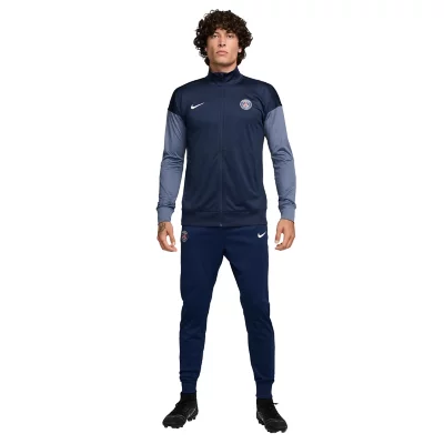 Nike PSG Veste de Survêtement Homme Noire Logo Sport (EU 50