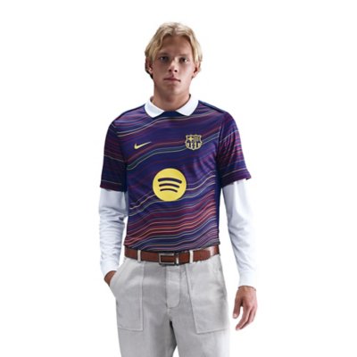 maillot d'entraînement de football homme fc barcelona academy pro domicile