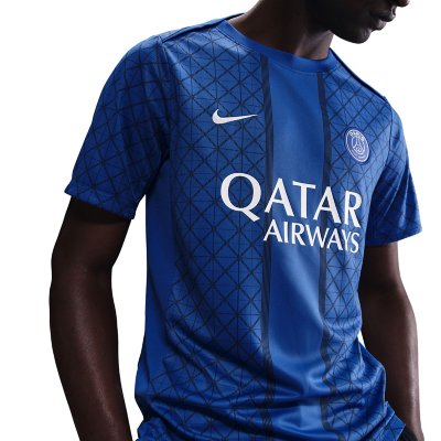 Maillot D'entraînement De Football Homme PSG Academy Pro Extérieur Bleu et blanc NIKE | INTERSPORT