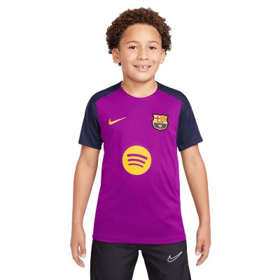 maillot d'entraînement de football enfant fc barcelona strike
