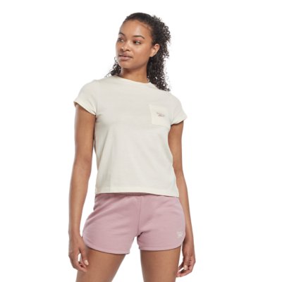 Tee shirt reebok clearance femme gris