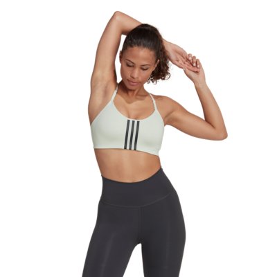 Brassière de sport Mesh Neckline Training Femme