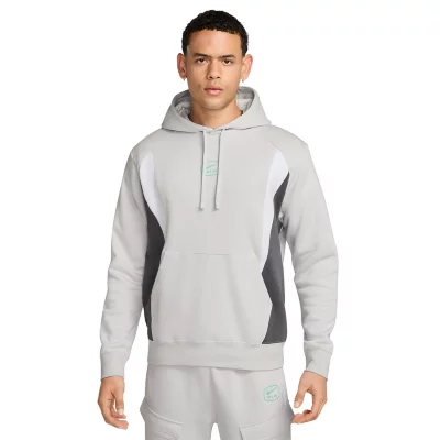 Sweatshirt À Capuche Homme Sportswear Air Gris et blanc NIKE