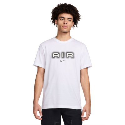 Nike air t shirt col blanc best sale