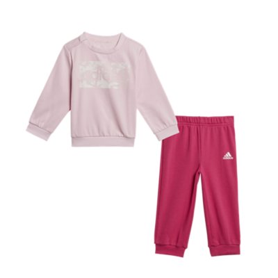 Lin Ft Ensemble Survêtement Bébé Fille ADIDAS ROSE pas cher