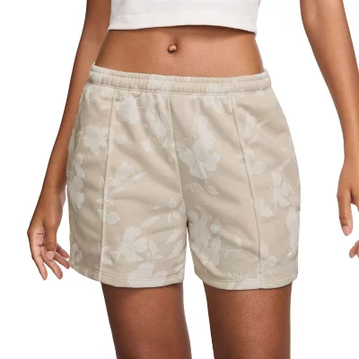 Short Femme Sportswear Chill Terry Beige NIKE INTERSPORT