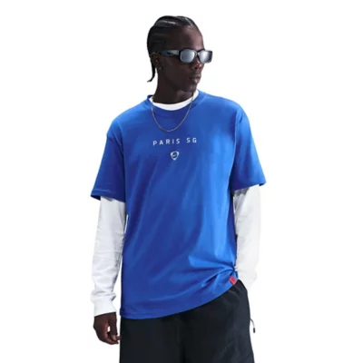 T-shirt Homme PSG Paris Saint-Germain Bleu Taille S - Neuf Sans étiquettes, Supporteur