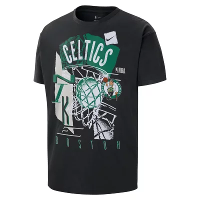 Maillot Basket Boston 00 Homme - Noir/Vert - Style NBA Sans Manches - Maillot Officiel Look Urbain
