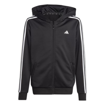 Sweatshirt Zippé À Capuche Garçon U TRES 3S FZHD ADIDAS INTERSPORT